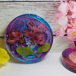 Hamdmade Cosmetic Pocket/purse mirror